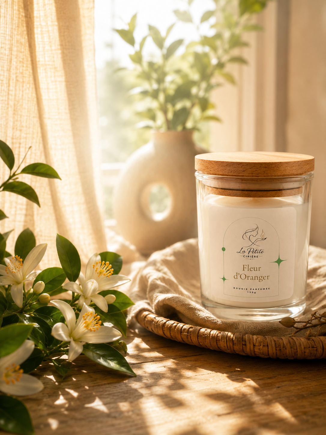 Bougie Fleur d'Oranger