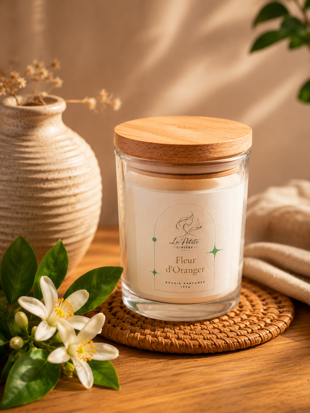 Bougie Fleur d'Oranger