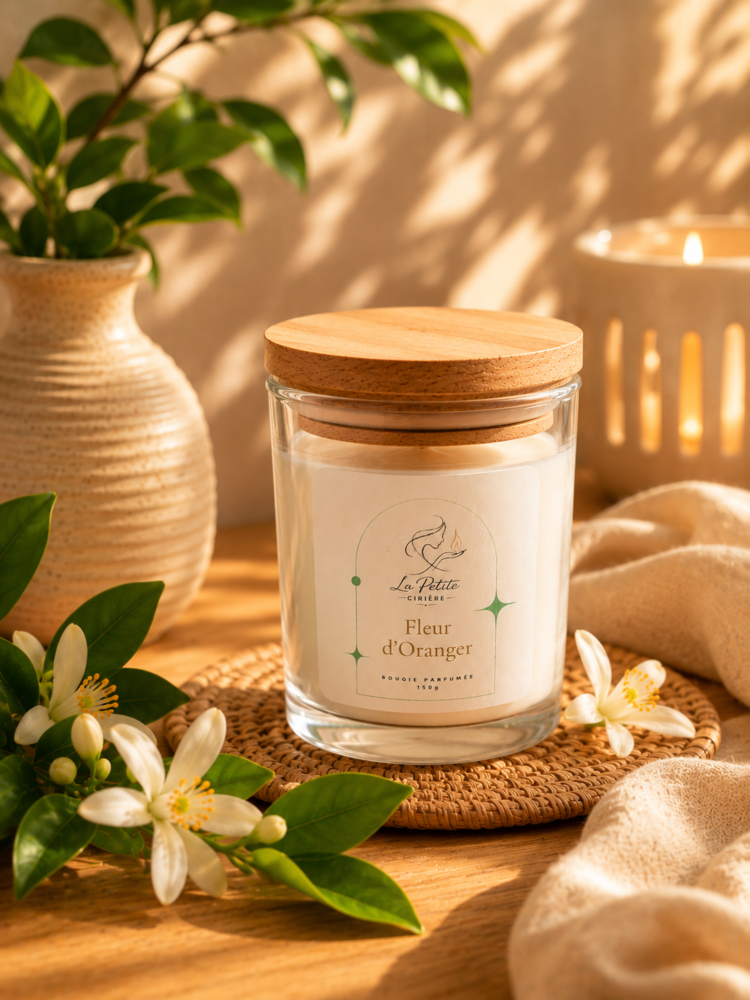 Bougie Fleur d'Oranger
