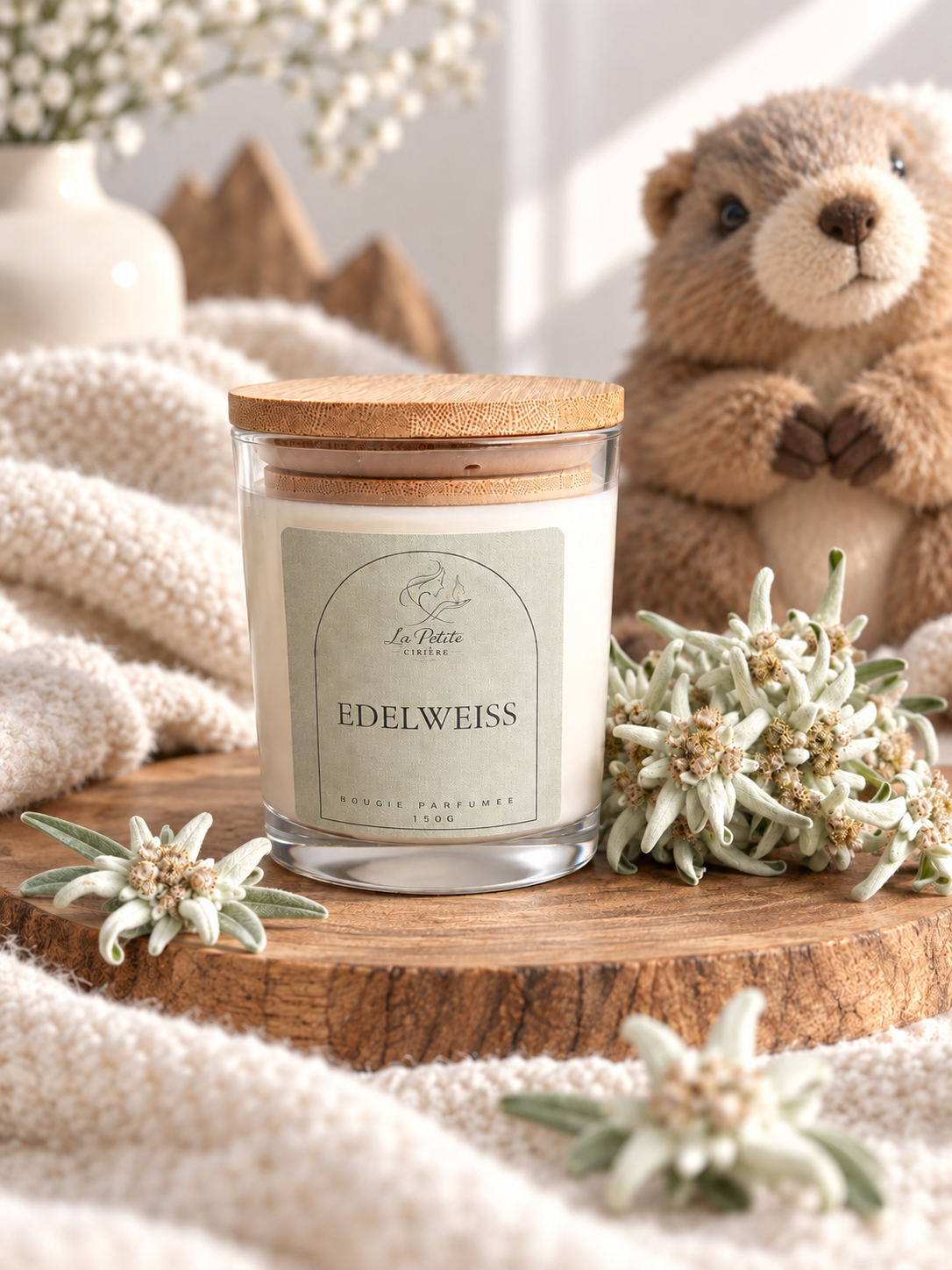 Bougie Edelweiss
