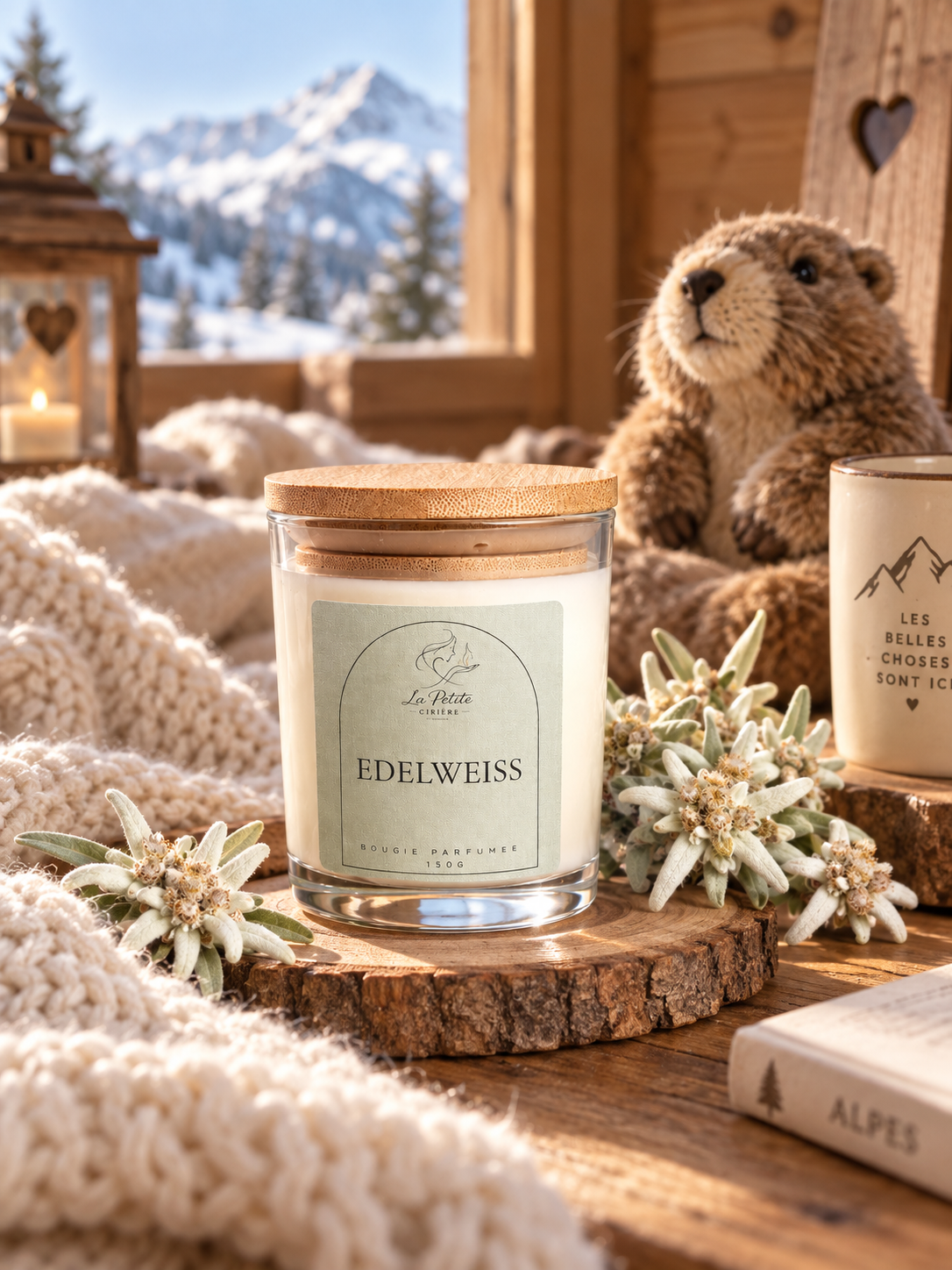 Bougie Edelweiss