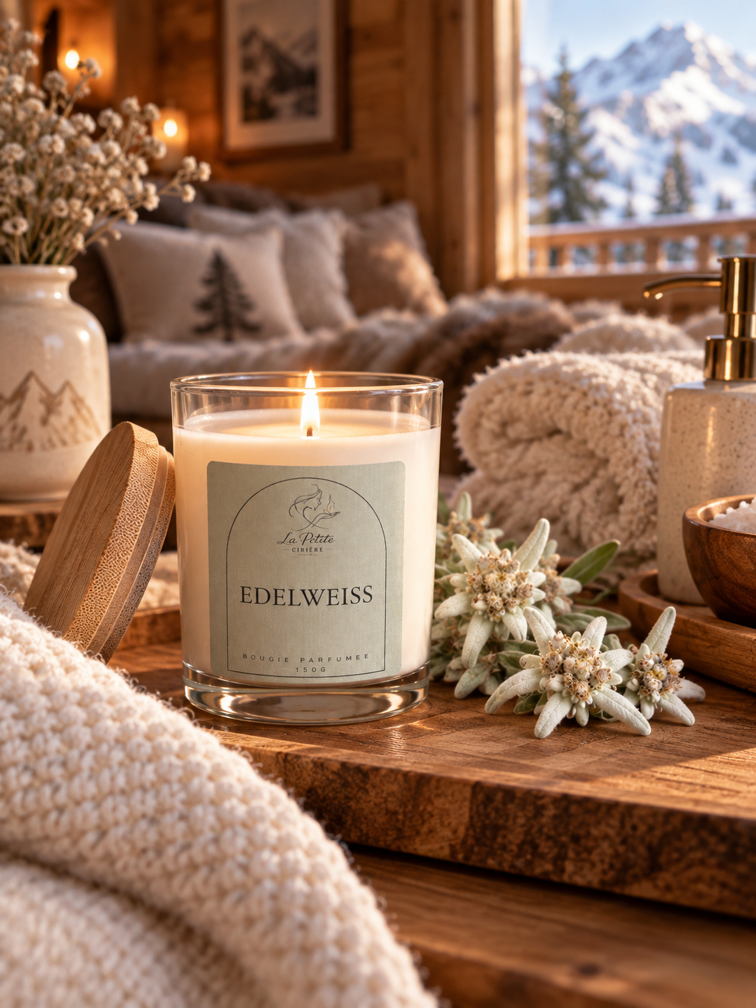 Bougie Edelweiss