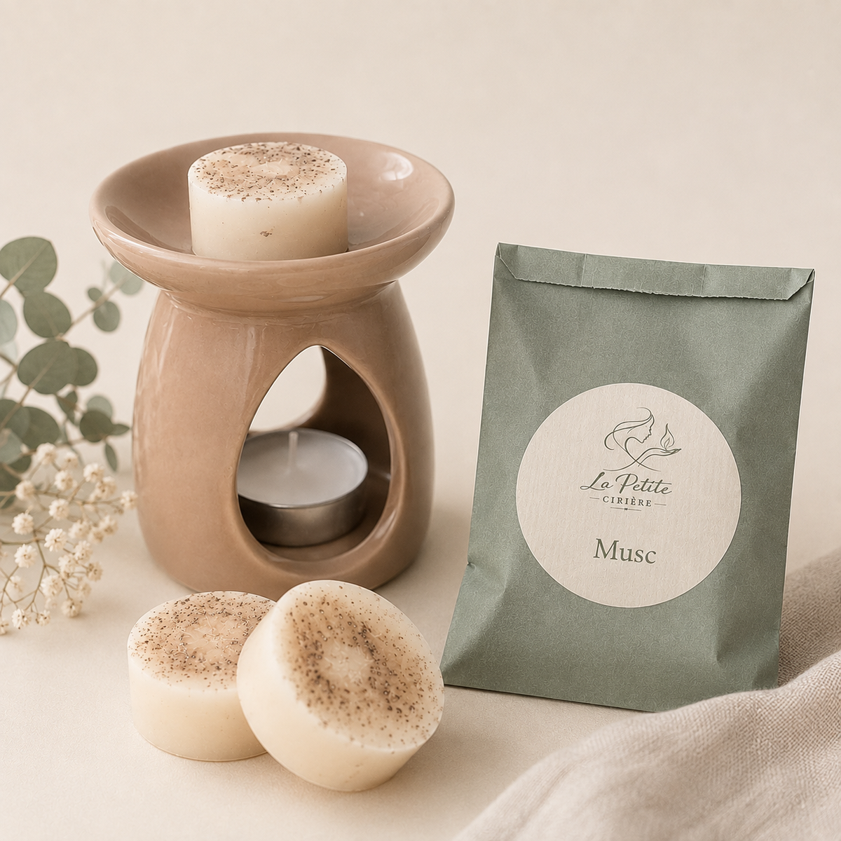 Galet parfumé Musc