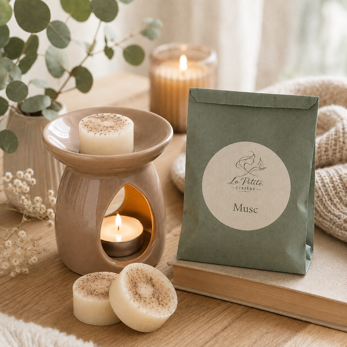 Galet parfumé Musc