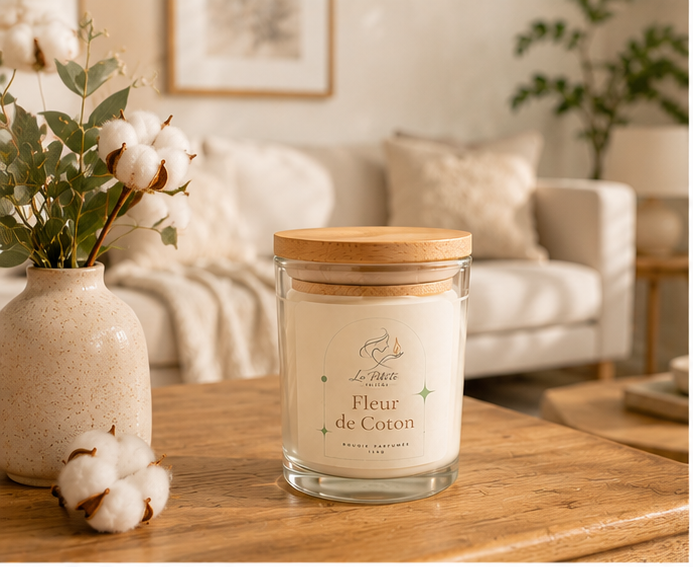 Bougie Fleur de Coton