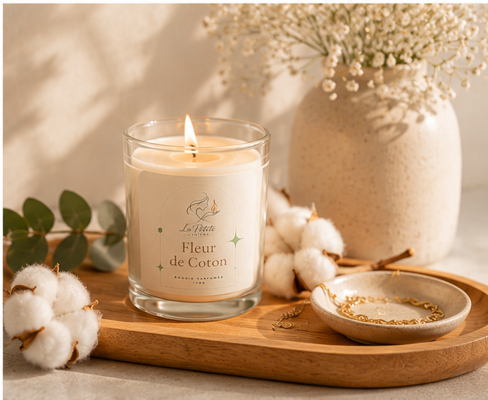 Bougie Fleur de Coton